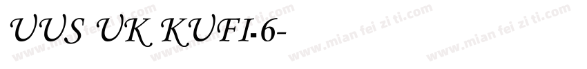 UUS UK KUFI_6字体转换